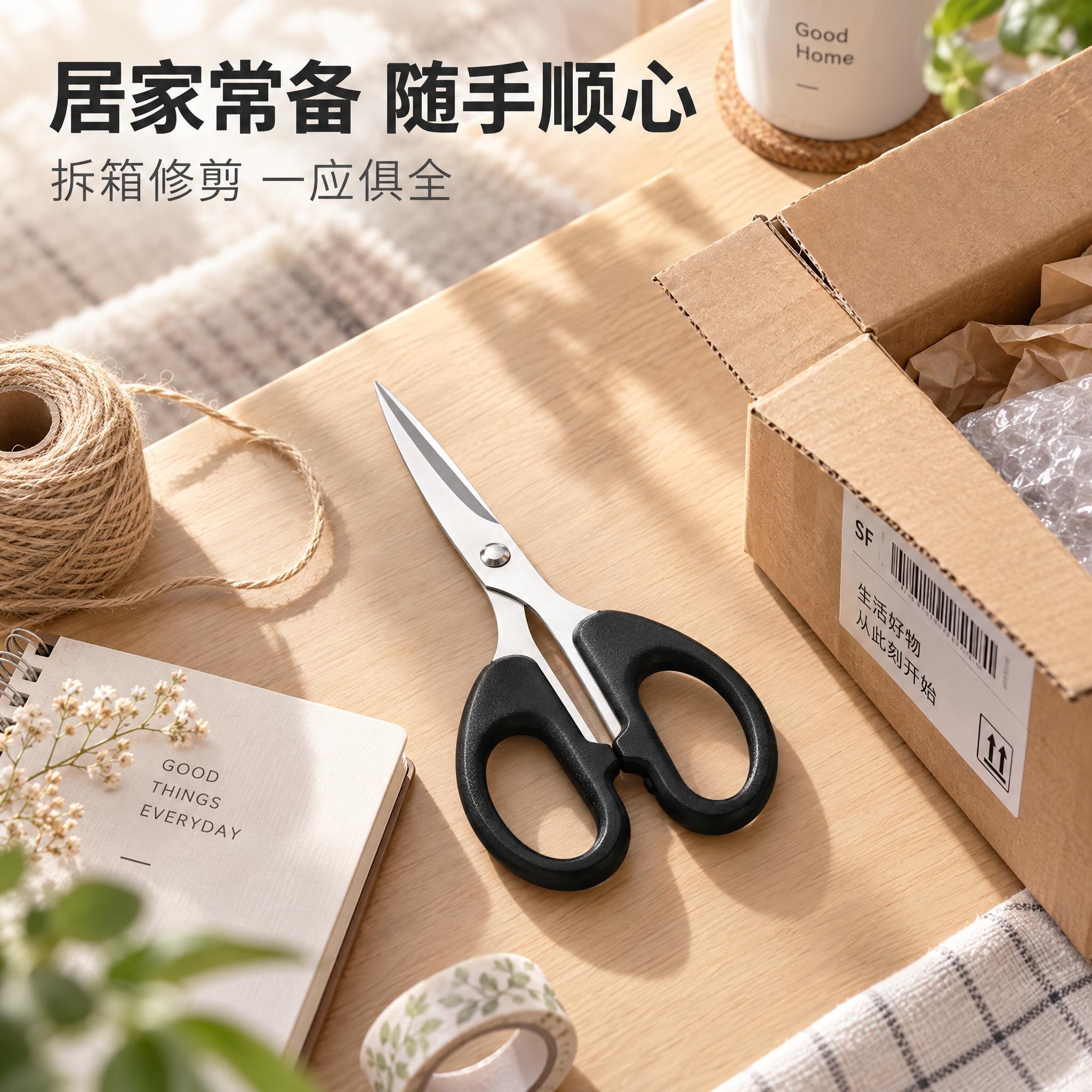不锈钢剪刀加厚更耐用