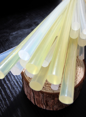 高温高粘白色透明塑料胶条胶枪热熔胶棒小7mm11mm蜡烛饰品diy手