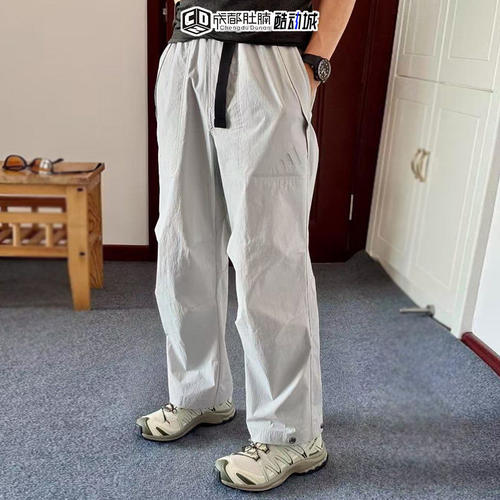 Adidas阿迪达斯男裤春秋季梭织舒适工装裤运动长裤JN9459 HT0523