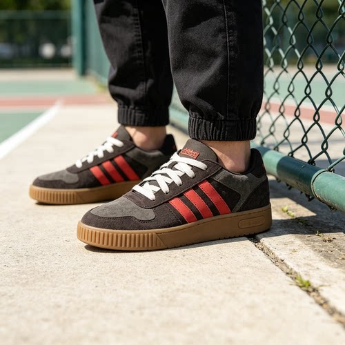 Adidas阿迪达斯男女款D-PAD低帮复古运动休闲板鞋JP8235 JH8812