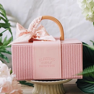伴手礼盒子空盒结婚伴娘女礼物包装盒盒生日礼物创意高级感礼盒