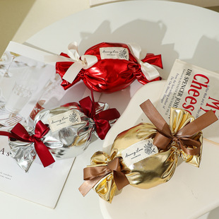 新款宝宝喜糖盒周岁糖果袋满月伴手礼袋结婚婚礼小众喜糖盒袋子