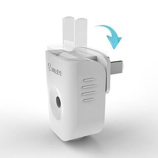 5个装 10L6 公牛2脚插头可旋转90度10A不带线二脚可拆2两角扁家用T