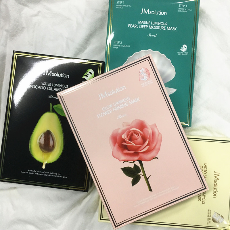 12-01新券新版jmsolution水光蜂蜜蚕丝jm面膜