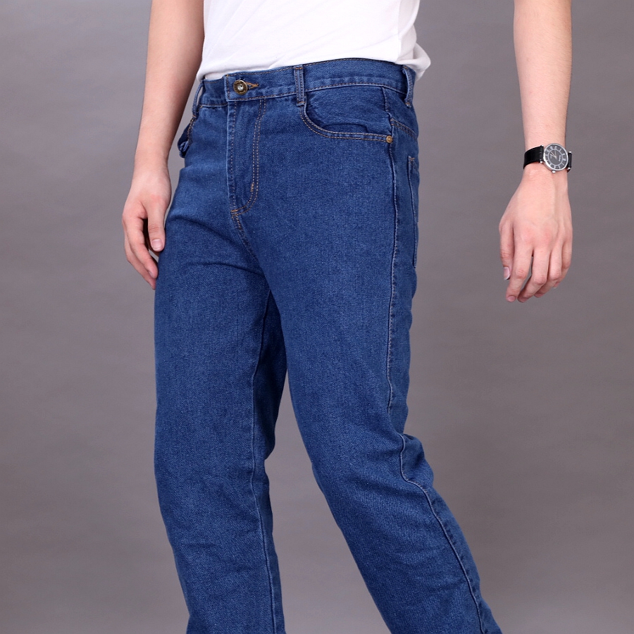 Jeans droite en vrac en Fluid Systems pour Quatre saisons - Ref 1464866 Image 4