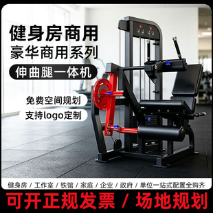 健身房商用伸腿卧曲两用机腿部肌肉训练器械工作室单位私教器材