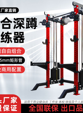 大飞鸟龙门架史密斯机训练器材商用健身房大型多功能综合运动器械