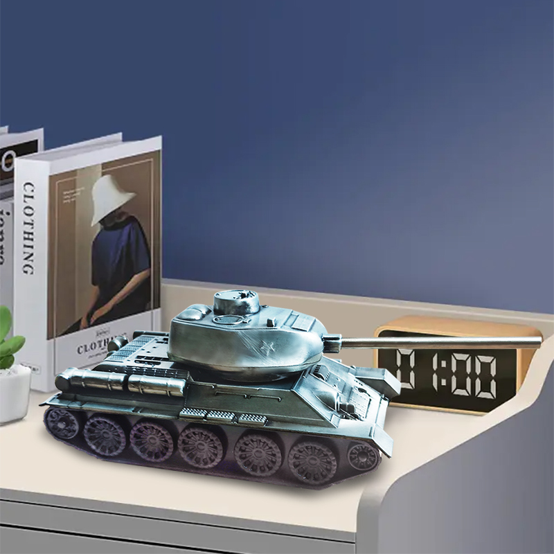 合金坦克履带装甲车摆件家居饰品