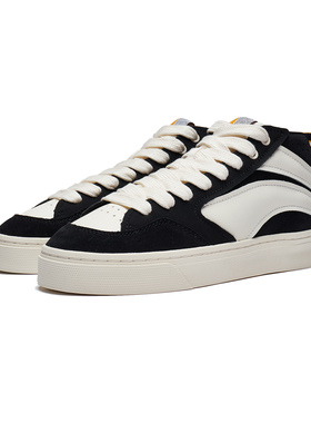 中国李宁男2024新款惟吾Pro滑板运动复古中帮休闲板鞋AECT051