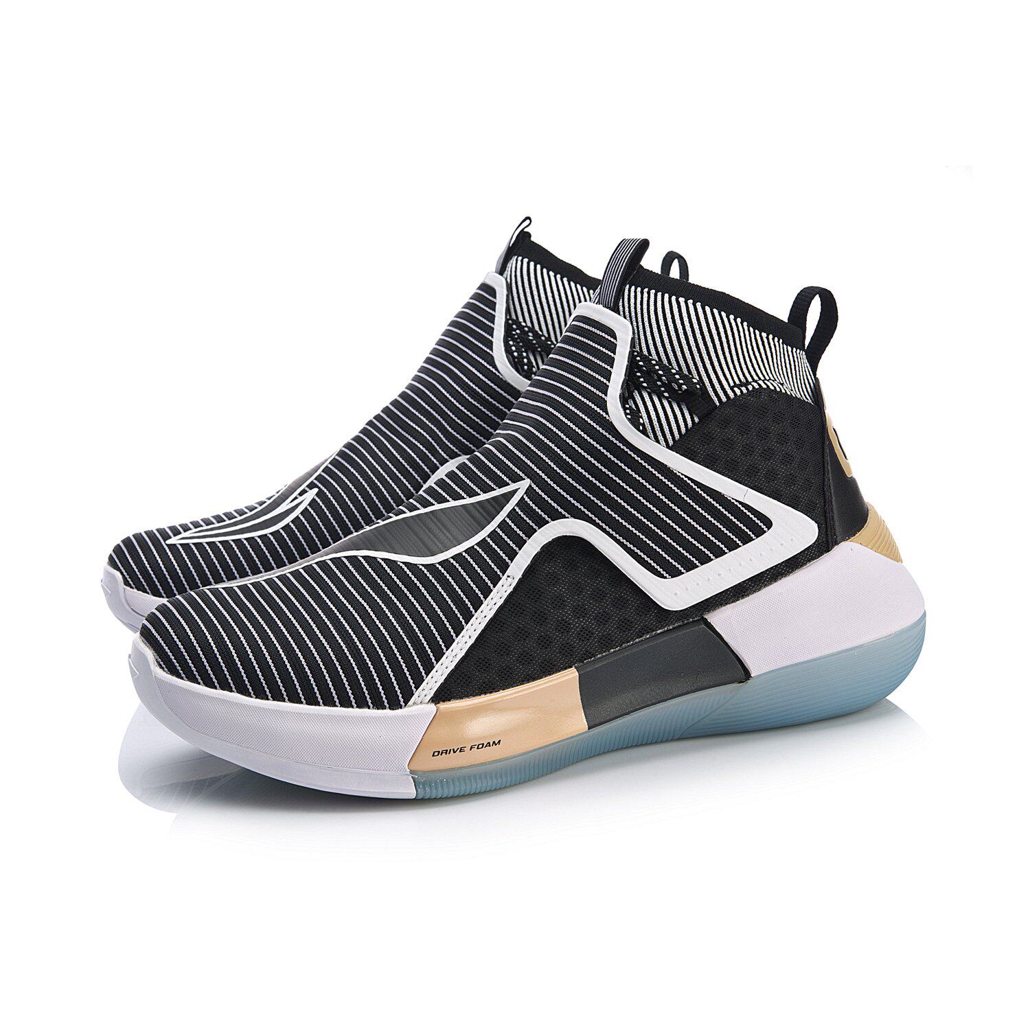 中国李宁篮球鞋驭帅12xii缓震回弹透气减震耐磨运动鞋aban049