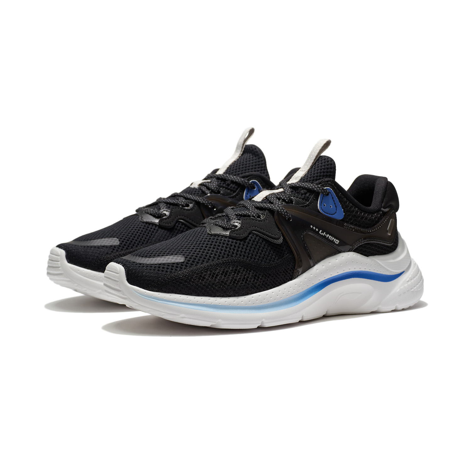 李宁缓震男款系带耐磨休闲鞋