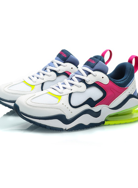 中国李宁女子COUNTERFLOW源2019NEON气垫减震夏季休闲鞋AGCP138