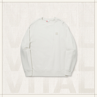 宽松舒适套头卫衣AWDUB31 vital系列男女同款 中国李宁2024冬季 新款