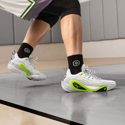 李宁秋季韦德男高回弹篮球场地鞋