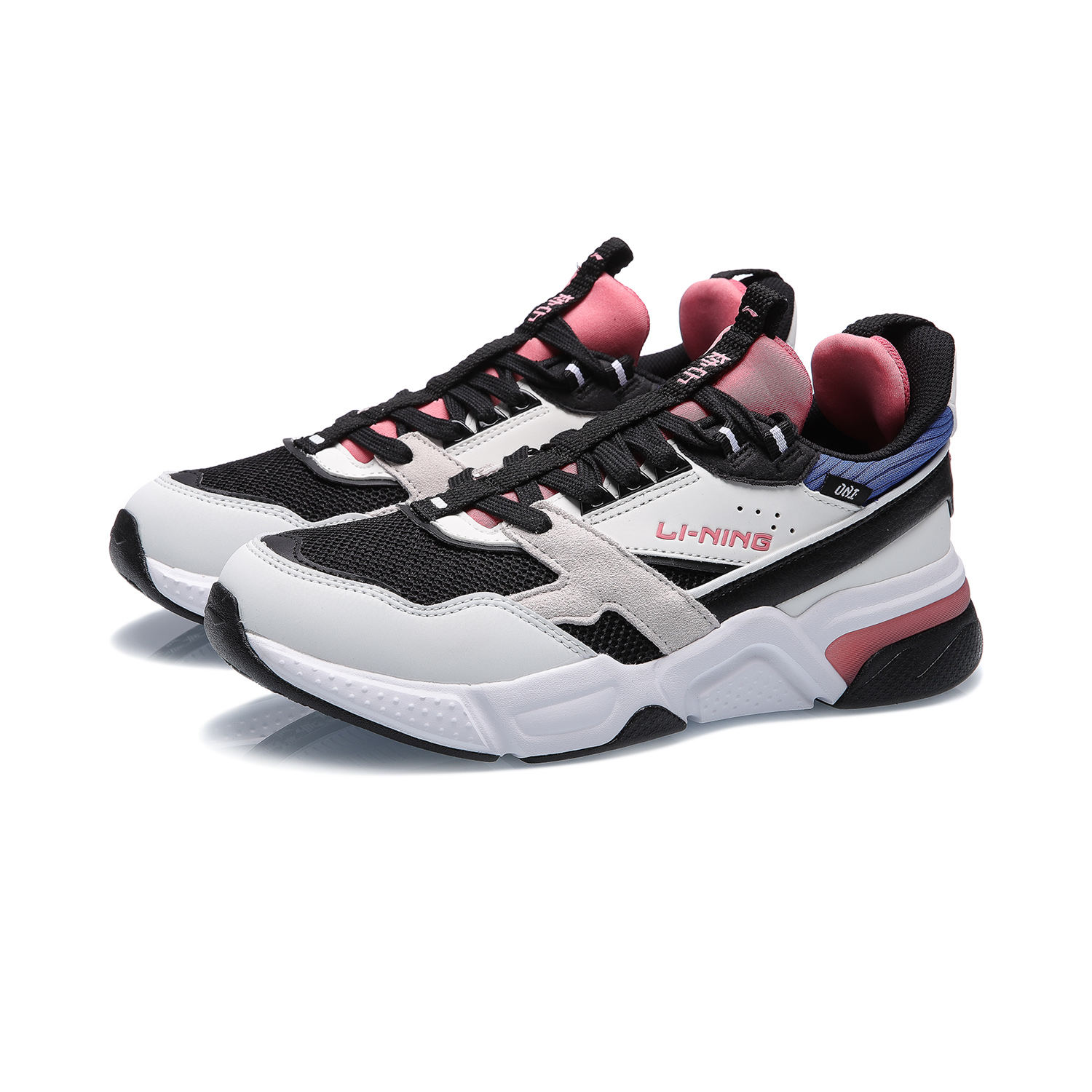 李宁女子减震系带001启程运动鞋