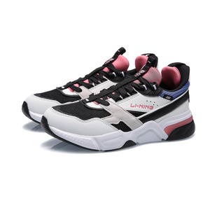 系带运动鞋 中国李宁2024冬季 休闲鞋 001启程女子经典 AGCR032 新款