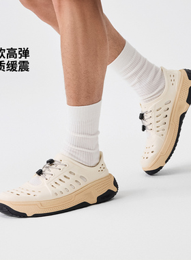 Lining/李宁CHUMS联名系列盘古trek男女同款潮流凉拖鞋AZSV017