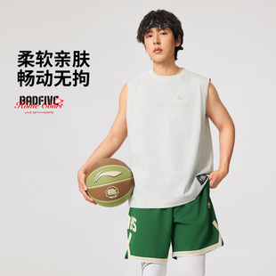 宽松背心AVSV173 Lining 李宁夏季 新款 反伍BADFIVE男子户外时尚