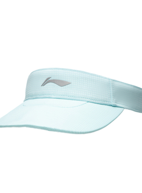 中国李宁正品跑步系列男女时尚遮阳透气运动反光空顶帽AMXS043