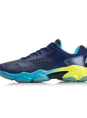 中国李宁2024新品音爆男子减震回弹运动羽毛球专业鞋AYZN009