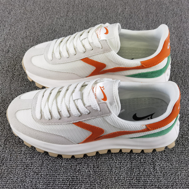 贵人鸟男鞋2025夏季新款复古轻便时尚透气软底舒适休闲跑步阿甘鞋