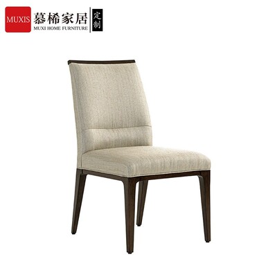 轻奢风布艺软包客厅休闲椅定制