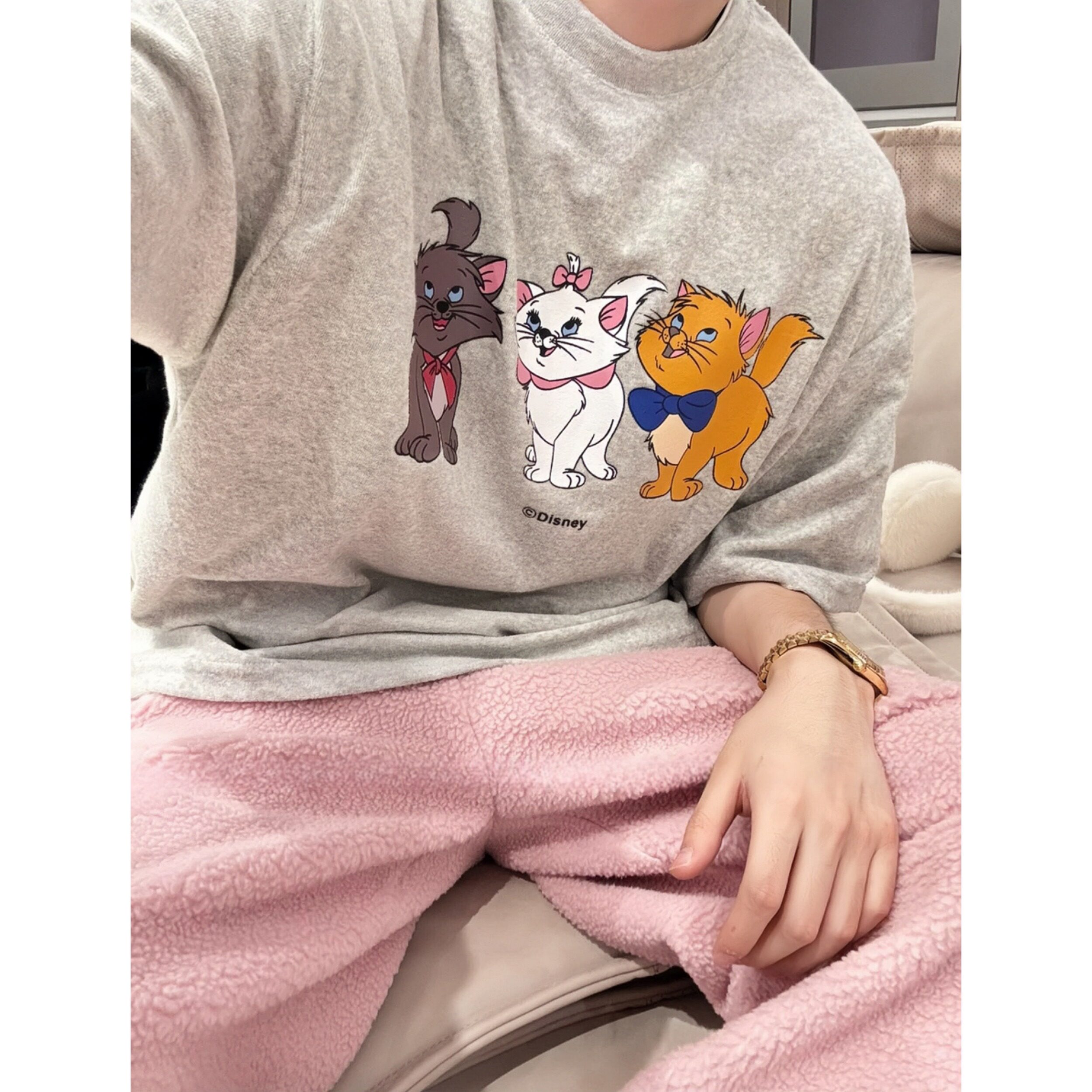 【陈发财】FA CAI夏季新款汤姆的梦中情猫短袖T恤简约风男女同款