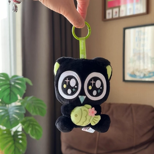 正版玩乐主义罗小黑盲盒抱抱毛绒公仔挂件包包配件送女生节日礼物