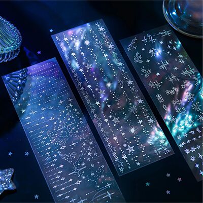 3pcs/1lot Kawaii Scrapbook Stickers Element Set Junk Journal