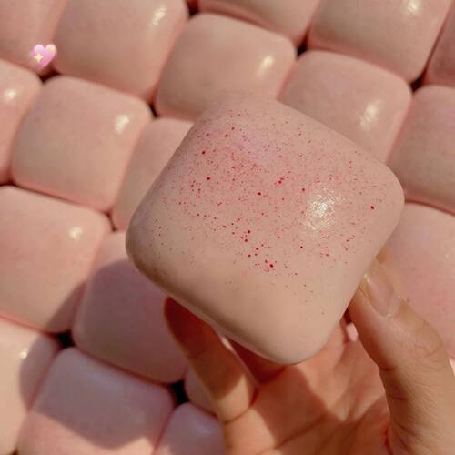 Squishy Simulated Square Bread Squeeze Toy Stress Relief Slo