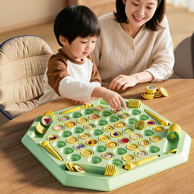 Animal Flip Chess Fun Memory Game Board Games Parent-Child I