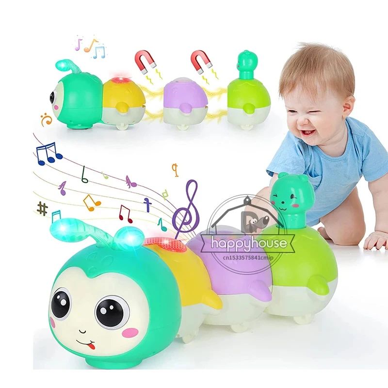 Crawling Baby Toys 6 to 12 Months Toddler Light up Musical T