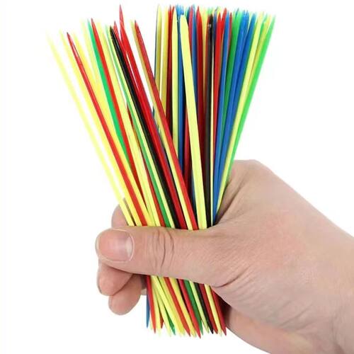 150PCS Plastic Pick Up Sticks Game For Kids Montessori Learn