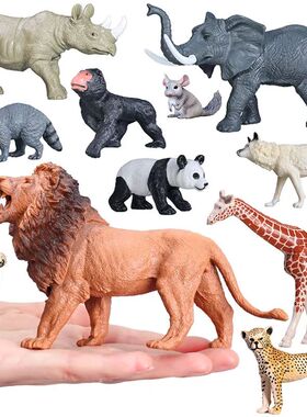 Wild Animal Zoo Tiger Kangaroo Elephant Snake Bear Deer Koal