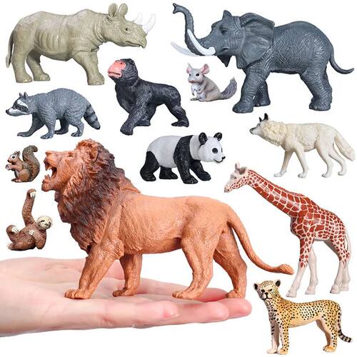 Wild Animal Zoo Tiger Kangaroo Elephant Snake Bear Deer Koal