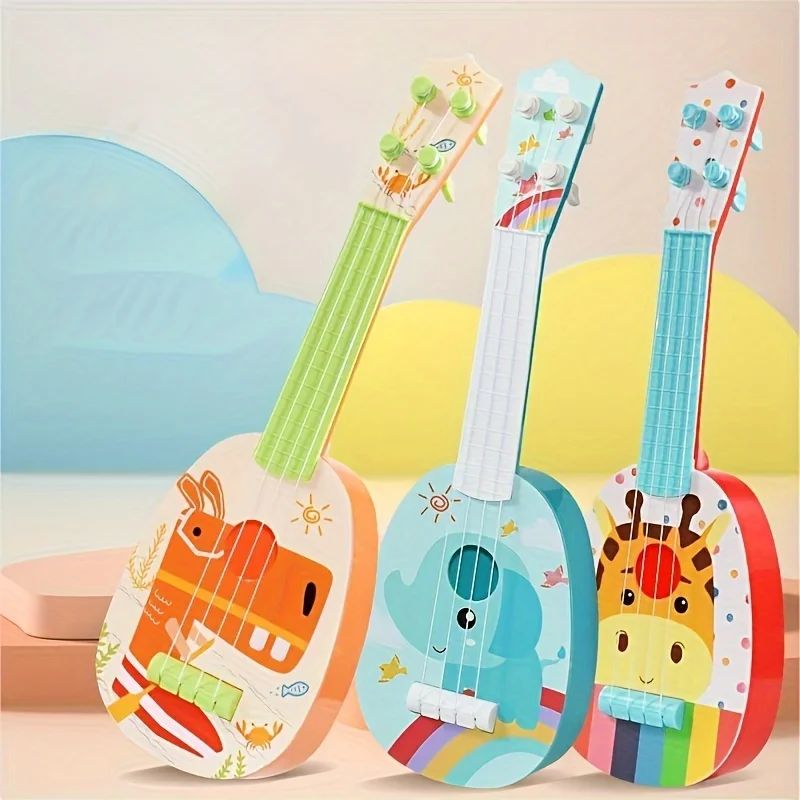 1pc 14-inch Toddler Ukulele Guitar - Fun & Compact Musical T