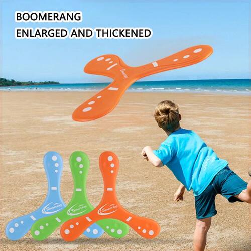 Children Soft Boomerang Oversized Thickened Three-leaf Cross