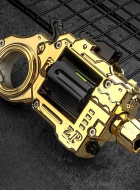 Revolver Pistol Guns Eject EDC Metal Paragraph Ring Mechanic