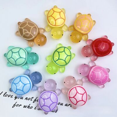 10pcs 5cm Night Light Turtle Champion Same Blind Bag Turtle