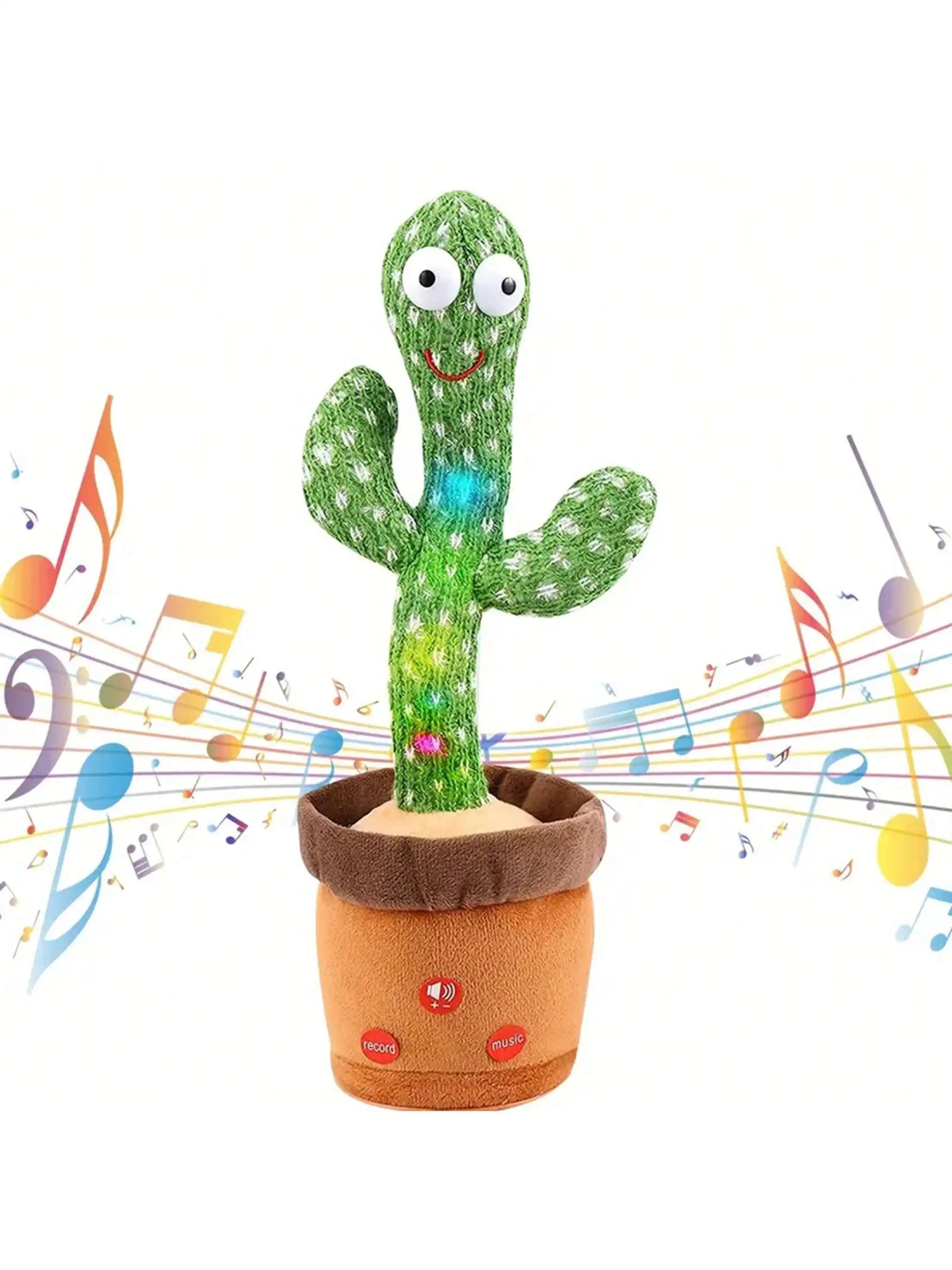 1pc-Dancing Talking Cactus Toys For Baby Boys And Girls, Sin