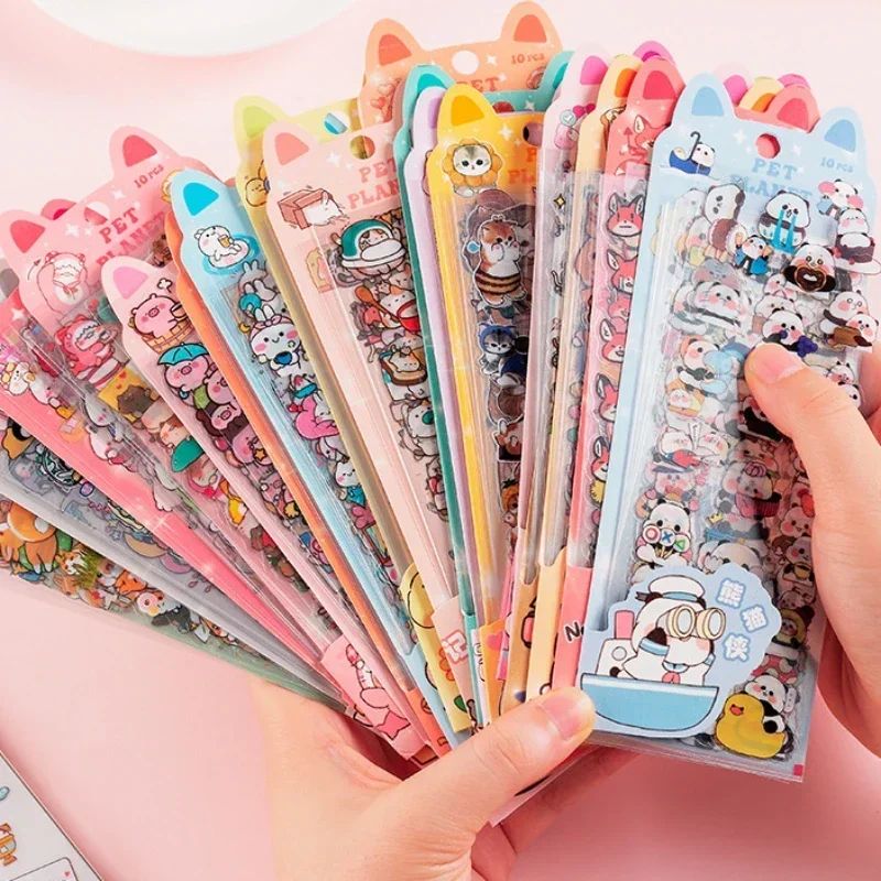 150PCS+ Card Kawaii Scrapbooking Bicycle Decals Gift Frog St