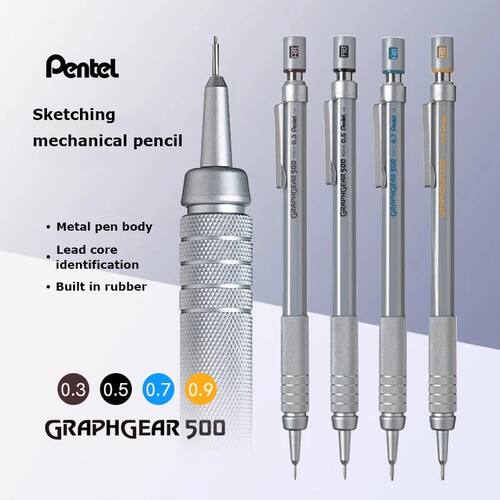 Pentel Graphgear 500 Drafting Mechanical Pencil Stationery 0
