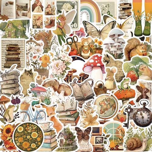 50PCS Creative Fairy Tale Animal Book Illustrations Fairy Ta