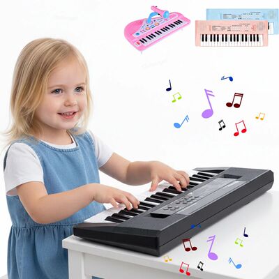 37 Keys Kids Electronic Piano Organ keyboard with Microphone