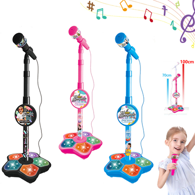 Kids Microphone with Stand Karaoke Song Music Instrument Toy