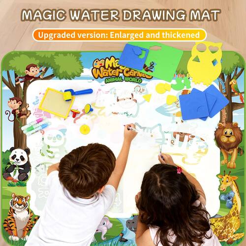 Magic Water Drawing Mat Extra Large Water Doodle Toy Set Pai