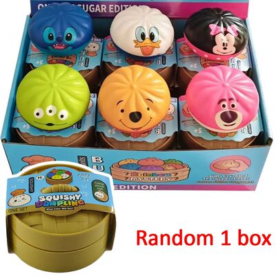 Colorful Simulated Dumpling squishies Relaxing Relieve Anxie