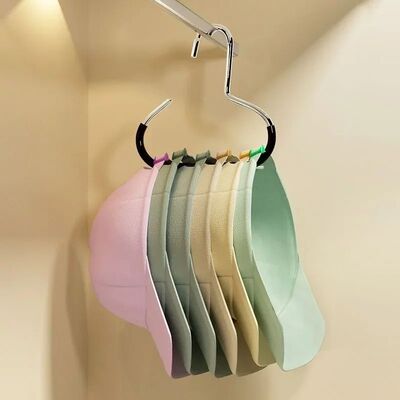 Durable Circle Ring Hat Hanger Non-marking Non-slip Hat Stor