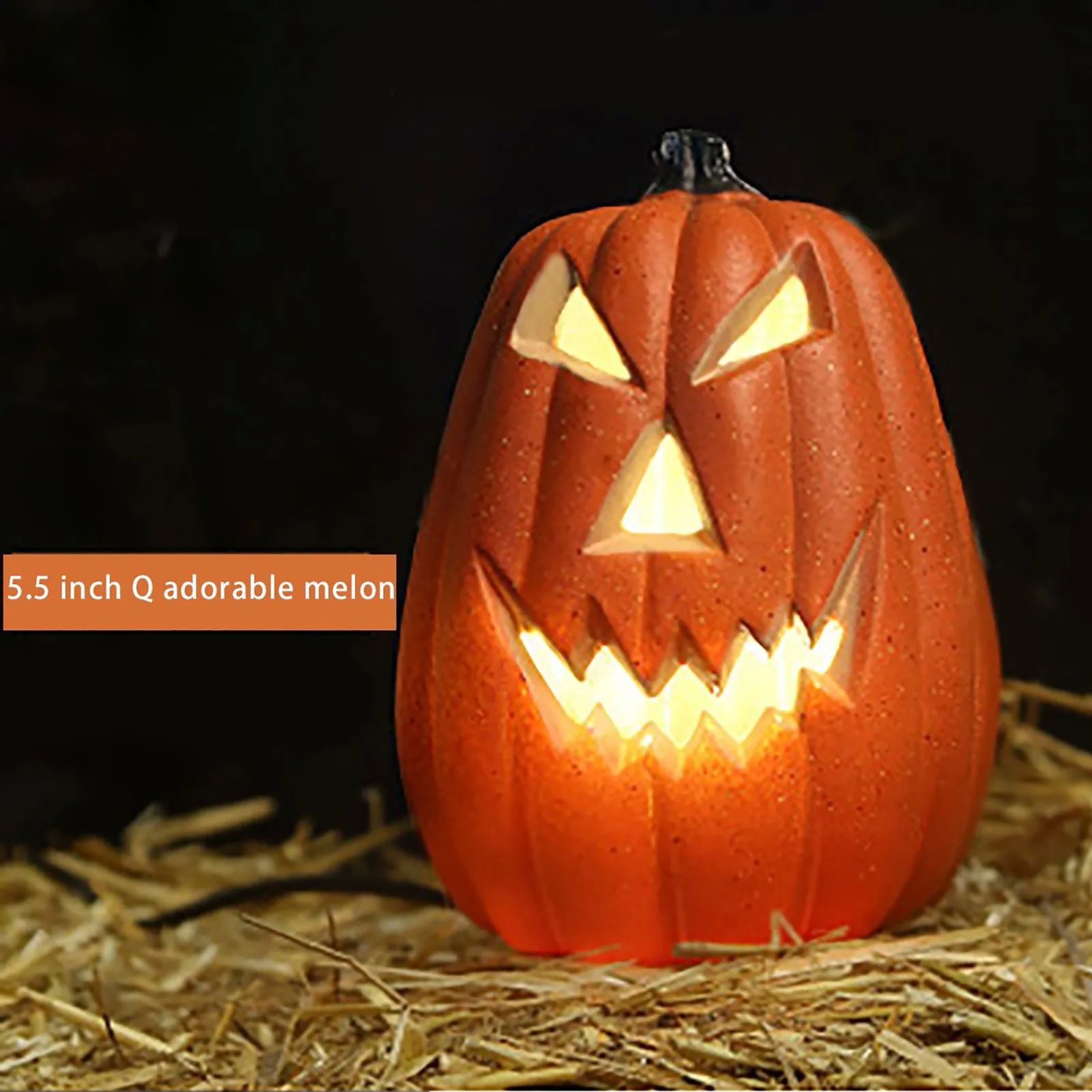 Halloween Led Pumpkin Lantern, Led Light Lamp Lantern Home P