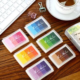 Gradient DIY 1PC Scho Inkpad Stationery Multifunction Mohamm